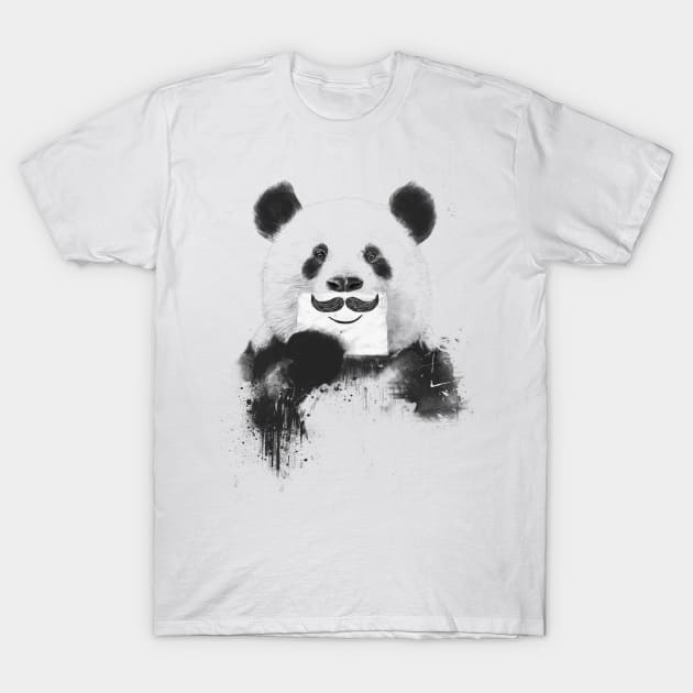 Funny panda T-Shirt by soltib